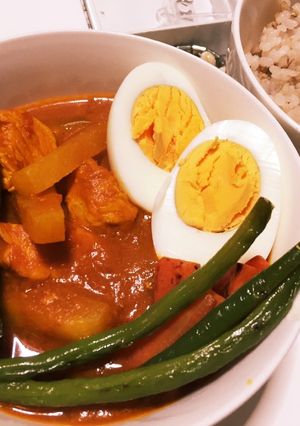 鶏肉★ちょっと和風のスープカレー風煮込み-レシピのメイン写真
