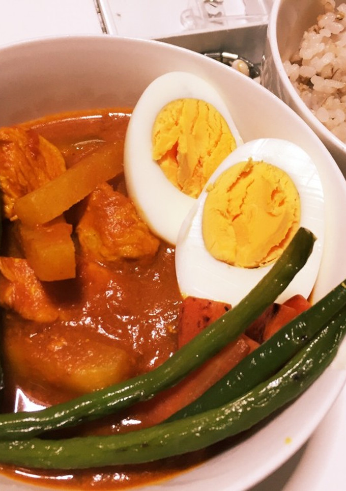 鶏肉★ちょっと和風のスープカレー風煮込み-レシピのメイン写真