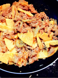 筍と豚肉の味噌炒め-レシピのメイン写真