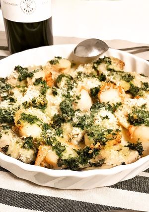 牡蠣とホタテのガーリックバター焼き-レシピのメイン写真