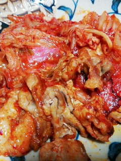 韓国料理トッポギ風豚キムチ-レシピのメイン写真