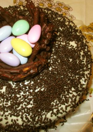 イースターネストケーキ-レシピのメイン写真