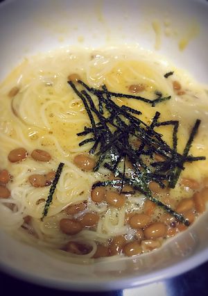激ウマ！ヘルシー納豆そうめん☆-レシピのメイン写真