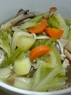 お野菜いっぱいスープ-レシピのメイン写真