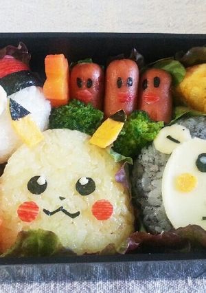 キャラ弁～ポケモンだらけ-レシピのメイン写真