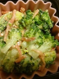 ブロッコリーの味噌マヨ和え-レシピのメイン写真