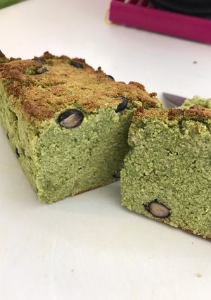 糖質制限青汁パウンドケーキ+サイリム-レシピのメイン写真