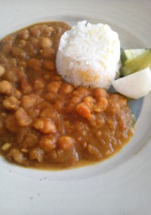 脂質制限ヒヨコ豆のカレー-レシピのメイン写真
