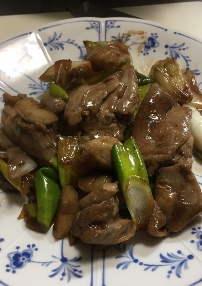 簡単！鶏肉のネギ塩バター炒め-レシピのメイン写真
