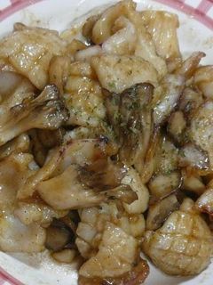 イカとキノコのバター醤油炒め-レシピのメイン写真