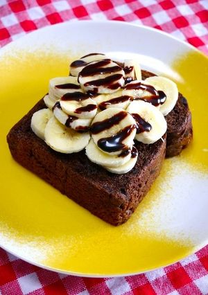 簡単！チョコ食パン☆チョコバナナ-レシピのメイン写真