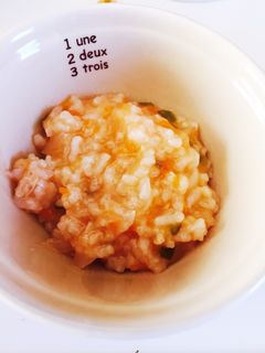 炊飯器でチキンライス♡8.9ヶ月離乳食-レシピのメイン写真