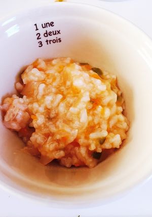 炊飯器でチキンライス♡8.9ヶ月離乳食-レシピのメイン写真