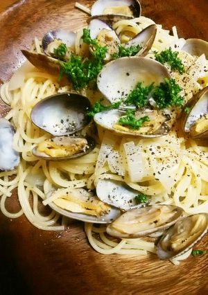 簡単!旬の新玉ねぎとあさりDEボンゴレ♪-レシピのメイン写真
