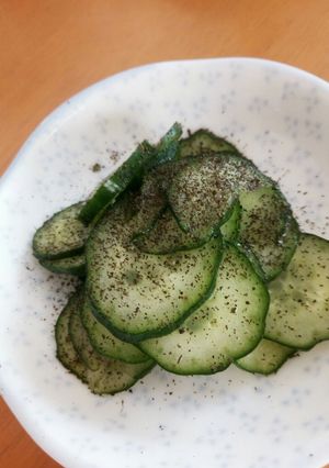 食べるほうじ茶★きゅうりのほうじ茶和え-レシピのメイン写真