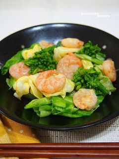春キャベツとえびのマヨ炒め-レシピのメイン写真