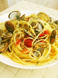 あさりとトマトのパスタ-レシピのメイン写真