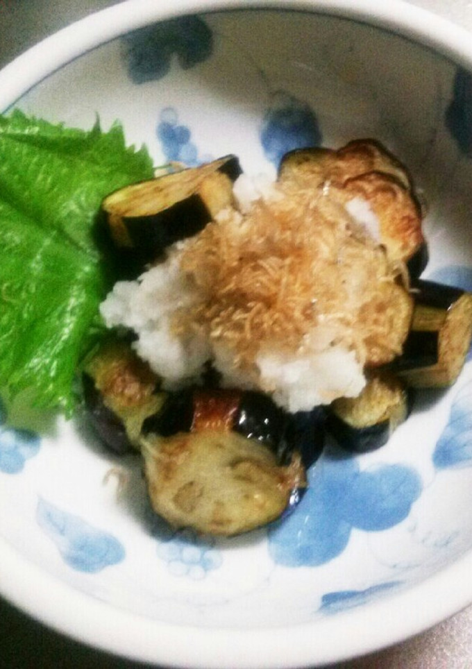 揚げ焼き茄子に大根おろしとおじゃこさん♪-レシピのメイン写真