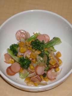 ブロッコリーのポン酢マヨ炒め-レシピのメイン写真