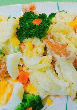 ☆ウインナ−とポテトのマヨドレサラダ *-レシピのメイン写真