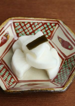 大根のらっきょう酢漬け-レシピのメイン写真