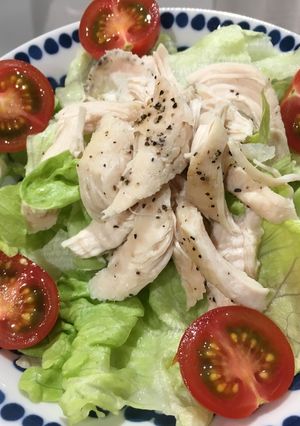 レンジで簡単！ササミでサラダチキン☆-レシピのメイン写真