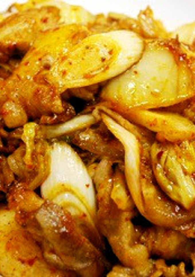 【キムチ鍋の素】定番豚キムチ炒め♪-レシピのメイン写真