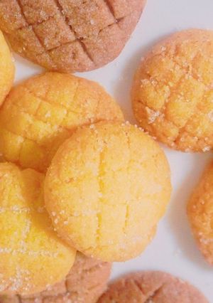 簡単 サクサク メロンパンの皮クッキー-レシピのメイン写真