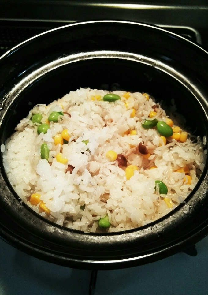 ちりめんじゃこの中華風炊き込みご飯-レシピのメイン写真