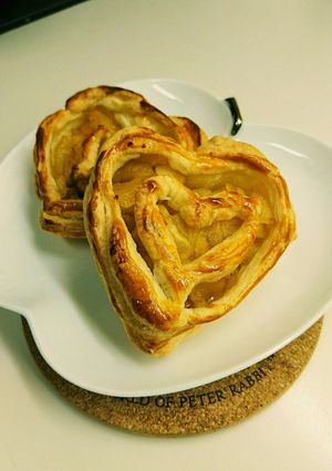 ハートのアップルパイ-レシピのメイン写真
