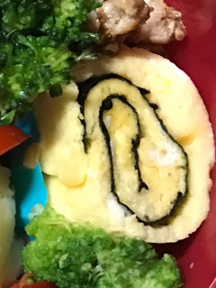 お弁当の彩に!フライパン不要海苔卵焼き-レシピのメイン写真