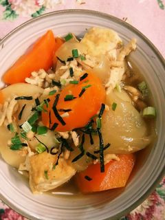 圧力鍋で厚揚げの煮物-レシピのメイン写真