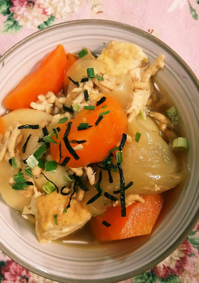 圧力鍋で厚揚げの煮物-レシピのメイン写真