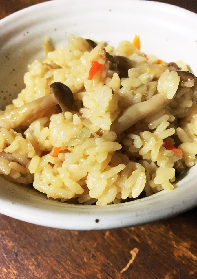きんぴらゴボウ風炊き込みご飯-レシピのメイン写真