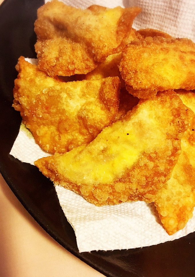 餃子の皮で簡単おつまみ♪カレーマヨ餃子-レシピのメイン写真