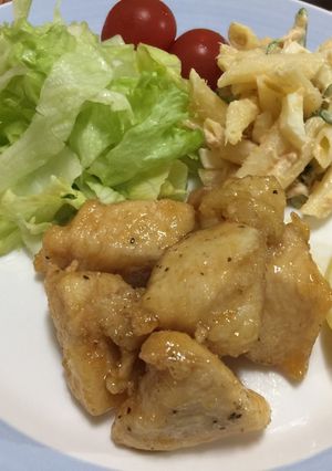 絶品！給食の味♪鶏肉のレモンづけ-レシピのメイン写真