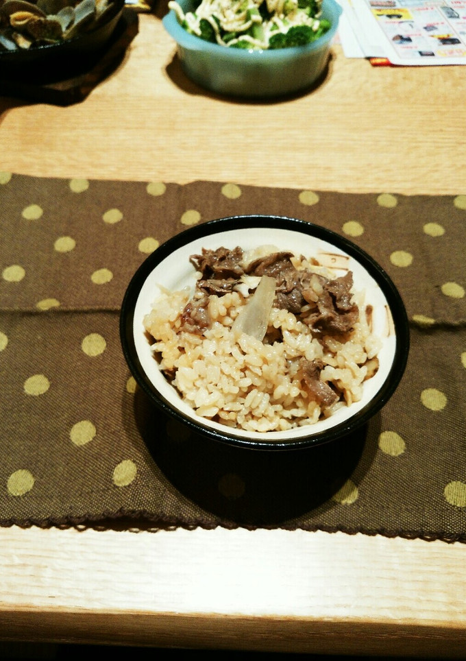牛こまと牛蒡の炊き込みご飯-レシピのメイン写真