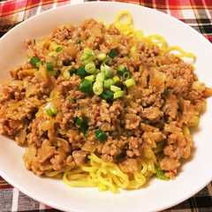 簡単☆ジャージャー麺風？☆肉味噌めん-レシピのメイン写真