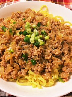 簡単☆ジャージャー麺風?☆肉味噌めん-レシピのメイン写真