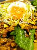 ジャージャー麺風♪あったか肉味噌そうめん