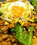 ジャージャー麺風♪あったか肉味噌そうめん