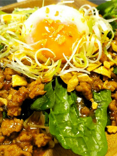 ジャージャー麺風♪あったか肉味噌そうめん-レシピのメイン写真