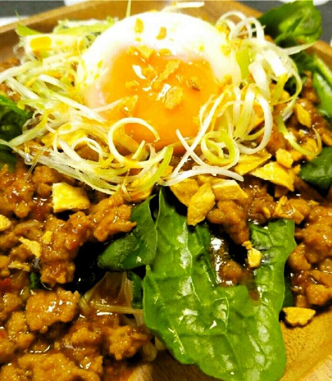 ジャージャー麺風♪あったか肉味噌そうめん-レシピのメイン写真
