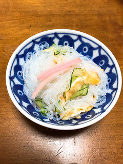 すし酢で簡単☆さっぱり味の春雨サラダ-レシピのメイン写真
