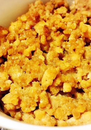 スピード常備菜*鶏味噌そぼろ-レシピのメイン写真