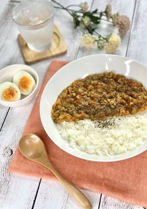 忘れられない給食の味*具沢山ドライカレー-レシピのメイン写真