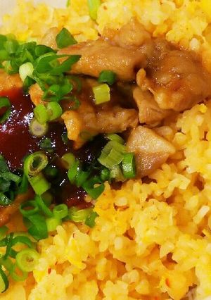 残りご飯で!キムチチャーハン-レシピのメイン写真