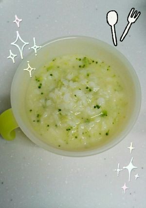 ❤離乳食☆ブロッコリー&チーズリゾット❤-レシピのメイン写真