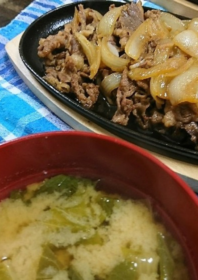 昔懐かし学食の焼肉定食-レシピのメイン写真