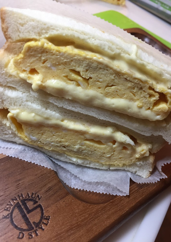 しっとり美味しいたまご焼きサンド⭐︎-レシピのメイン写真